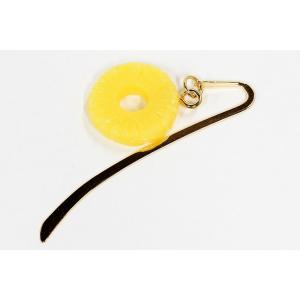 食品サンプル　しおり　パイン