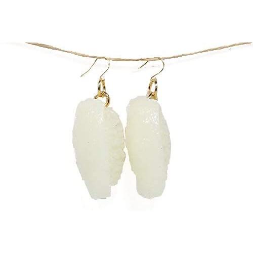 ピアス（ゴールド） 食品サンプル (寿司いか)