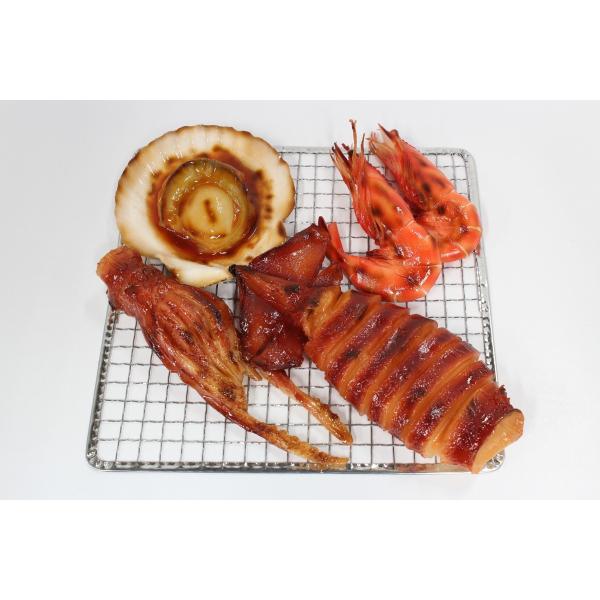 食品サンプル　海鮮焼きセット