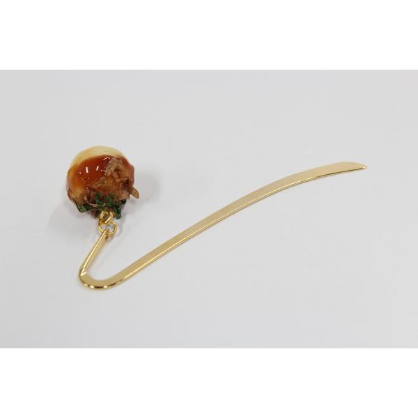 食品サンプル　しおり　たこ焼き