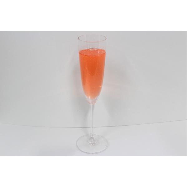 食品サンプル　シャンパン（ピンク）