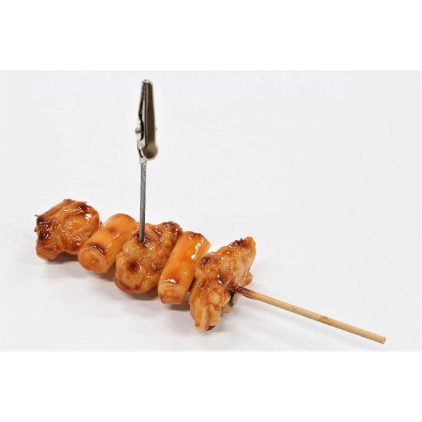 焼き鳥のメモクリップ　食品サンプル (ネギマタレ)