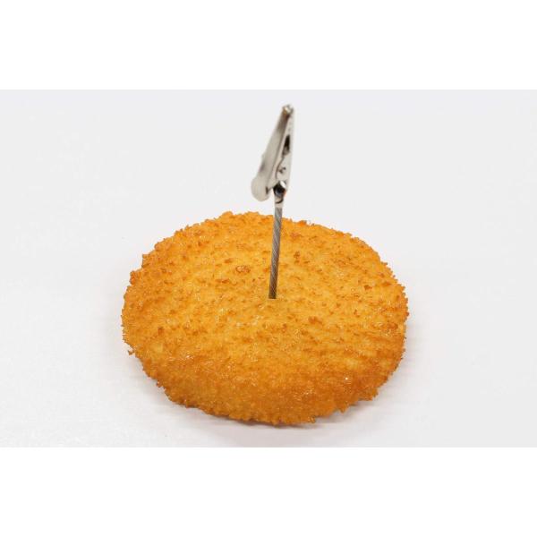 フライのメモクリップ 食品サンプル (コロッケ)