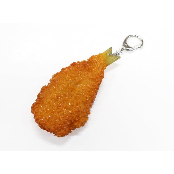 食品サンプル　キーホルダー 　キスフライ