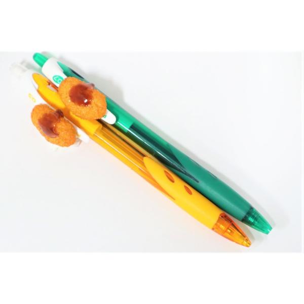 食品サンプル　勝つカツ勝つとんかつペン2本セット（シャーペン・ボールペン）