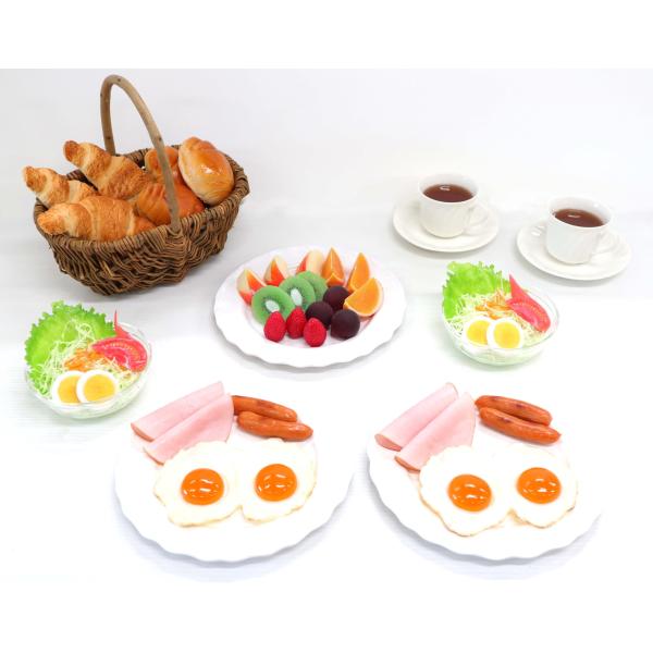 ブレックファーストセット　ディスプレイ　販促　インテリア