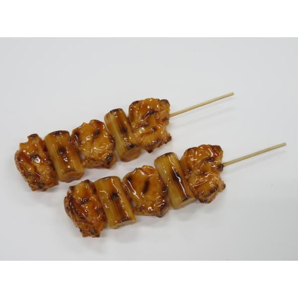 【コンビニ/サイズ】焼き鳥ビック　ねぎま　タレ（2本）　食品サンプル