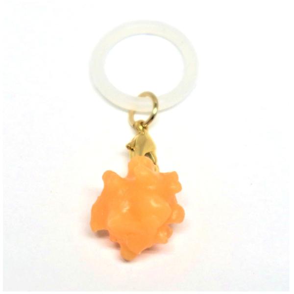 食品サンプル アンブレラマーカー 金平糖 オレンジ色