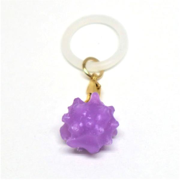 食品サンプル アンブレラマーカー 金平糖 (紫色)