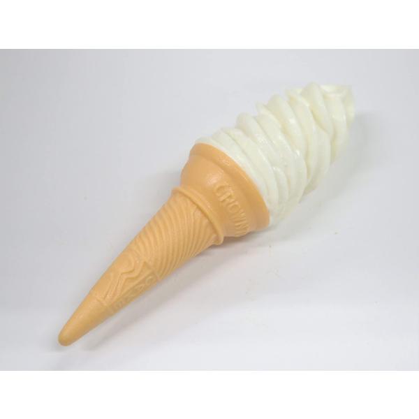 食品サンプル　ソフトクリーム（バニラ）　販促　ディスプレイ　