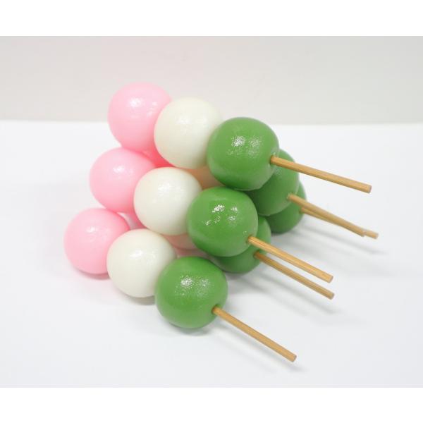 食品サンプル　３色団子（6本）　だんご　 ディスプレイ 販促
