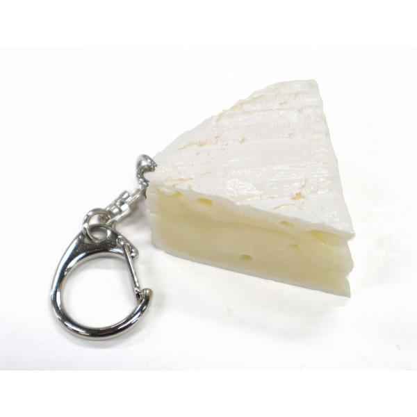 食品サンプル　キーホルダー　カマンベールチーズ　