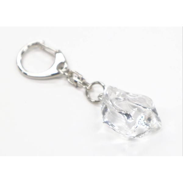 食品サンプル　氷　クラッシュアイス（M）　キーホルダー　