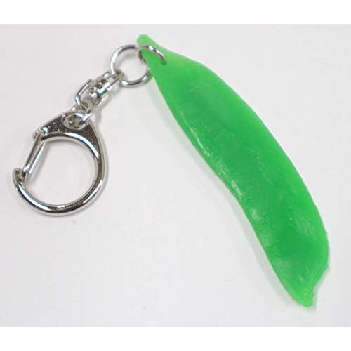 キーホルダー きぬさや（大）　絹さや