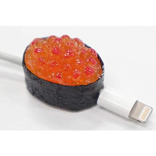 断線防止カバー ケーブル保護 ミニチュア 寿司 (イクラ)