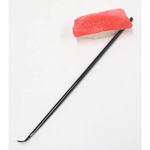 耳かき（黒） ミニチュア 寿司（マグロ）