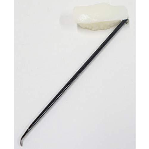 耳かき（黒） ミニチュア 寿司（イカ）