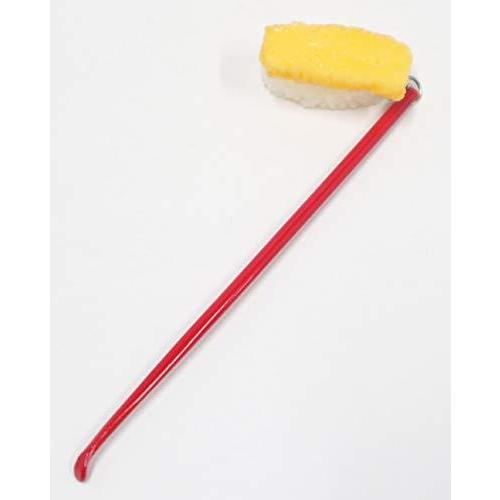 耳かき（朱） ミニチュア 寿司（玉子）