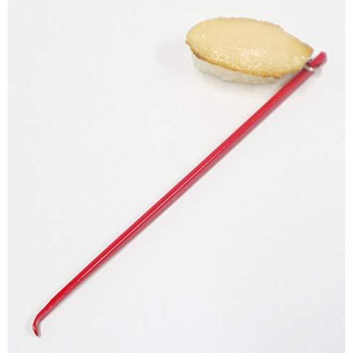 耳かき（朱） ミニチュア 寿司（あわび）