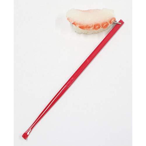 耳かき（朱） ミニチュア 寿司（タコ）