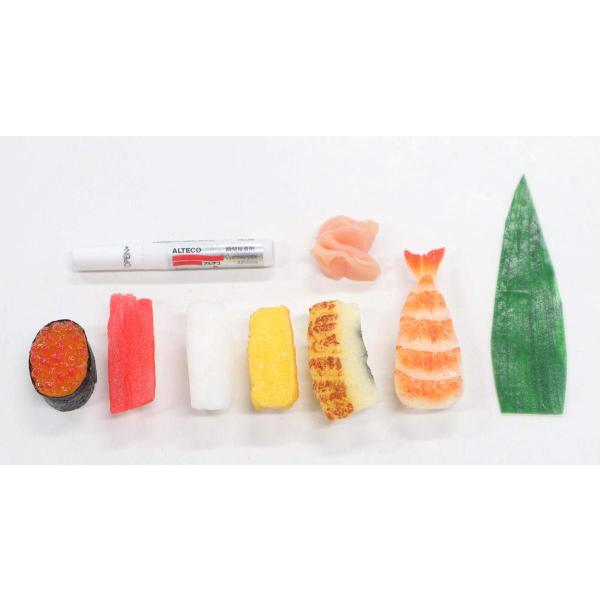 フォトスタンド工作キット　ミニチュア寿司（イクラ・その他）（額なし）　フォトフレーム　手作り　贈り物...