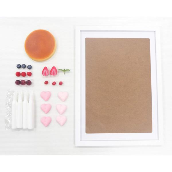 ウェルカムボード(B4/A3)工作キット　パンケーキ　フォトフレーム　手作り　贈り物　プレゼント