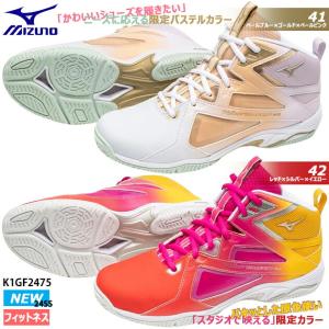 ポイント10倍【即日出荷】ミズノ MIZUNO ウエーブダイバース LG4 Ltd (フィットネス) [ユニセックス]  K1GF2475 レディース エアロ ズンバ ステージ シューズ