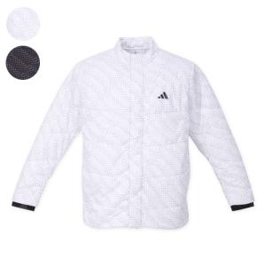 大きいサイズ  BOSグラフィック保温中わたジャケット  ADIDAS GOLF  アディダスゴルフ  メンズ  3XL ビッグサイズ  保温  サスティナブル｜samsin