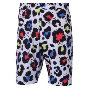 大きいサイズ  ストレッチツイル柄ハーフパンツ  LOUDMOUTH  ラウドマウス  メンズ  UVカット  ストレッチ  100 105 110 115 120 130　ビッグサイズ｜samsin