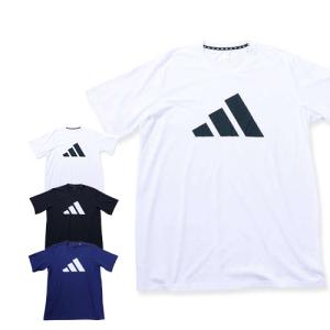 大きいサイズ メンズ 半袖Tシャツ adidas アディダス M TR-ES FR LOGO半袖Tシャツ 4XLT 5XLT 6XLT｜サンシンスポーツ