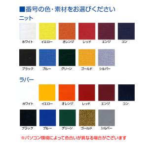 1枚からOK 背番号 一重圧着 スポーツゼッケ...の詳細画像5