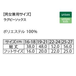 ラグビーソックス ラグビー wundou ウン...の詳細画像1