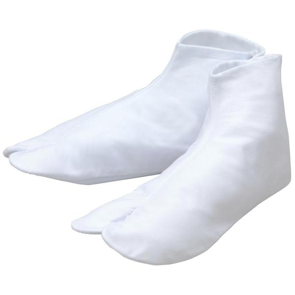 足袋 さらし 男物 4枚コハゼ 通年タイプ 24.5-28.0cm 紳士用さらし足袋