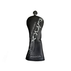 muziik / ムジーク BLACKXSPIRE UT 23° ヘッドカバー付 Muziik (ムジーク) BLACK XSPIRE ユーティリティ用 ヘッドカバー