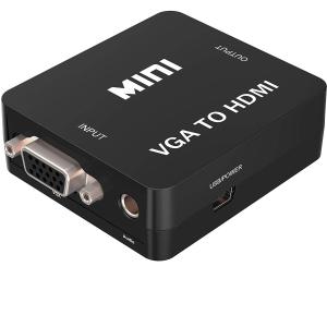 VGA to HDMI 変換アダプタ、 HOUR...の商品画像