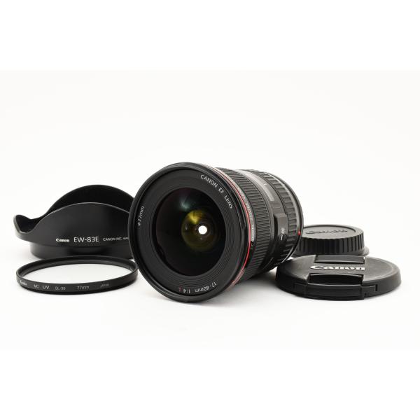 【良品】キャノン Canon EF 17-40mm f/4 L USM 高級 広角 ズームレンズ E...