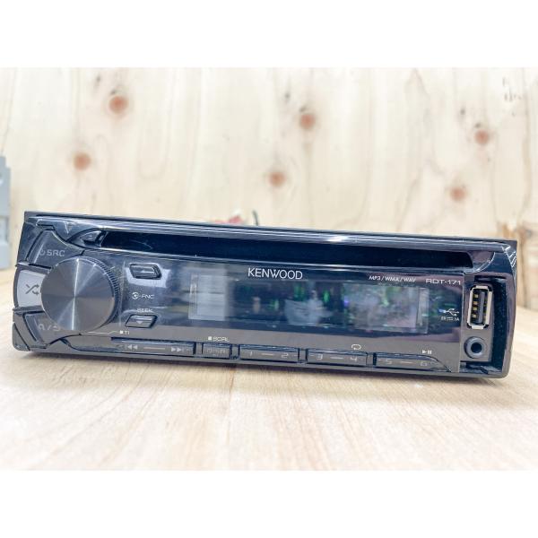 ケンウッド RDT-171 1DIN CD UBS AUX オーディオ