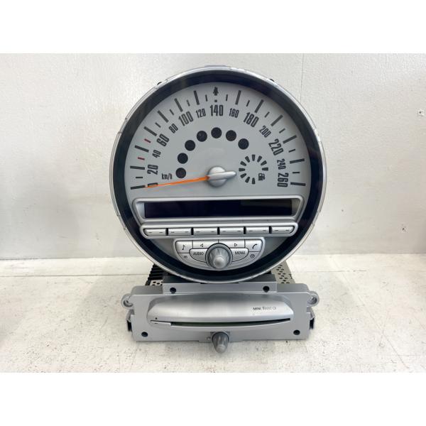 BMW MINI クーパー クラブマン R55 09 ABA-ML16 純正 センター メーター メ...