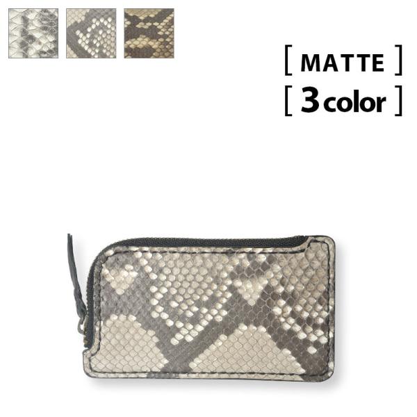 Lファスナー コインケース ダイヤモンドパイソン