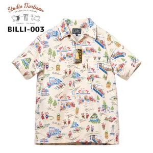ダルチザン BILLI-003 ビリケン コラボ アロハシャツ｜samuraicraft