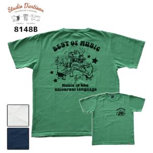 ダルチザン 8148B USAコットンプリントTシャツ 半袖｜samuraicraft