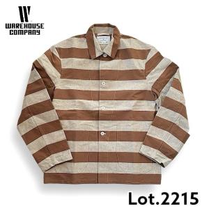 ウエアハウス Lot 2215 BROWN PRISONER JACKET アップリケ｜samuraicraft