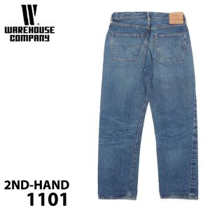 ウエアハウス Lot 2ND-HAND 1101 (USED WASH（淡）) デニム｜samuraicraft