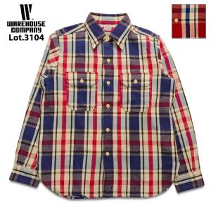 ウエアハウス☆John Gluckow☆40サイズ WAREHOUSE（ウエアハウス） John Gluckow ジョングラッコー 長袖