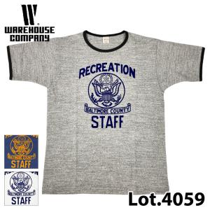 ウエアハウス Lot 4059 リンガーT RECREATION Tシャツ｜samuraicraft