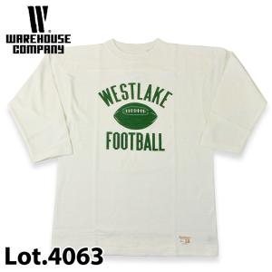 ウエアハウス Lot 4063 7分袖フットボールT WESTLAKE｜samuraicraft