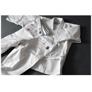 徳用合気道衣「未晒」3点セット(道衣・股下・帯) [000-AG60U] : 侍