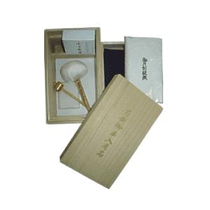 刀剣用大型二段桐箱手入用具