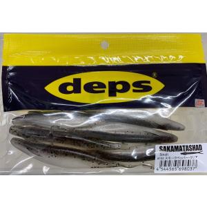 deps（デプス） サカマタシャッド 5インチ #19デッドシャッド