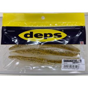 deps サカマタシャッド 5インチ #114シャンパンペッパー&amp;ネオンパール